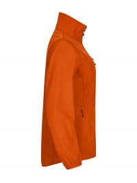 Damen Softshell Jacke Orange